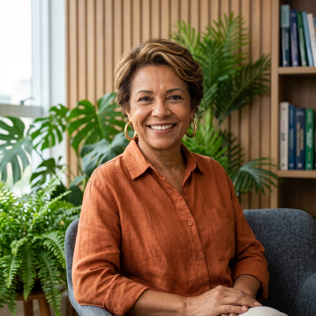 Psicóloga Soraya Lopes sorrindo